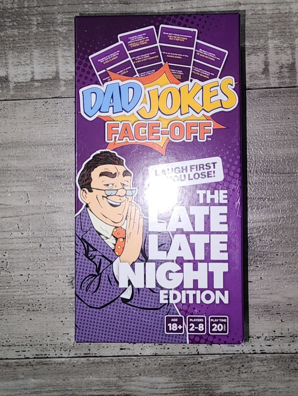T.J.Maxx Purple 'The Late Late Night' Card Party Game